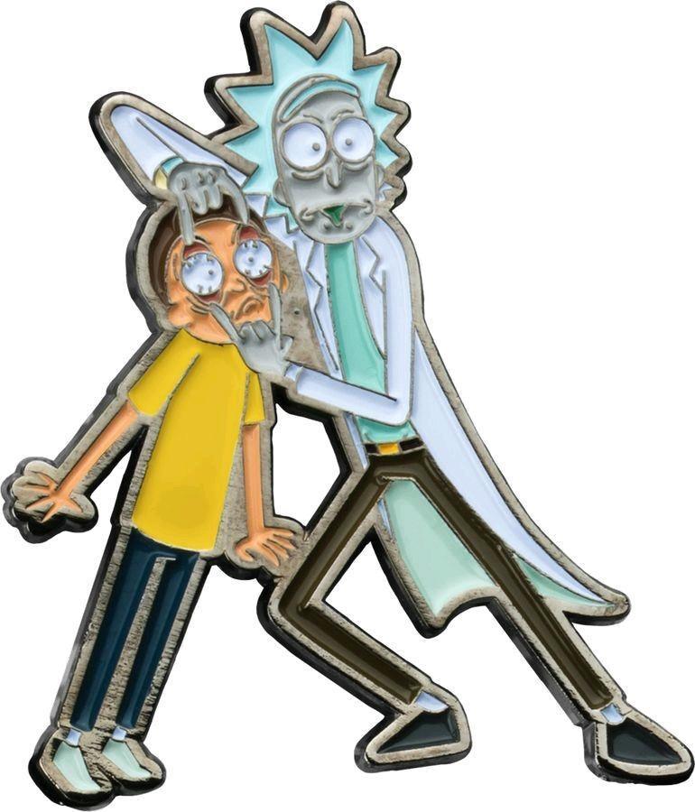 IKO1197 Rick & Morty - Rick & Morty Enamel Pin - Ikon Collectables - Titan Pop Culture