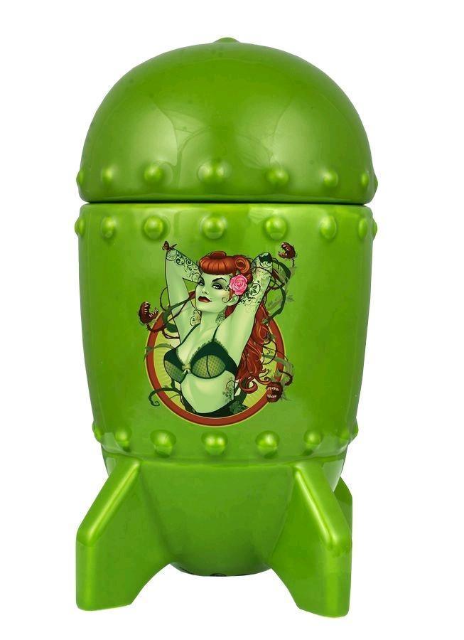 IKO1221 DC Comics Bombshells - Poison Ivy 3D Bombshell Mug with Lid - Ikon Collectables - Titan Pop Culture