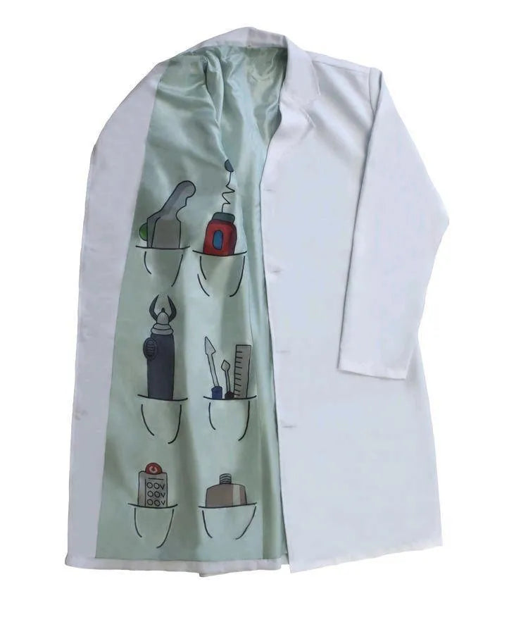 IKO1223 Rick & Morty - Rick Lab Coat Replica - Ikon Collectables - Titan Pop Culture