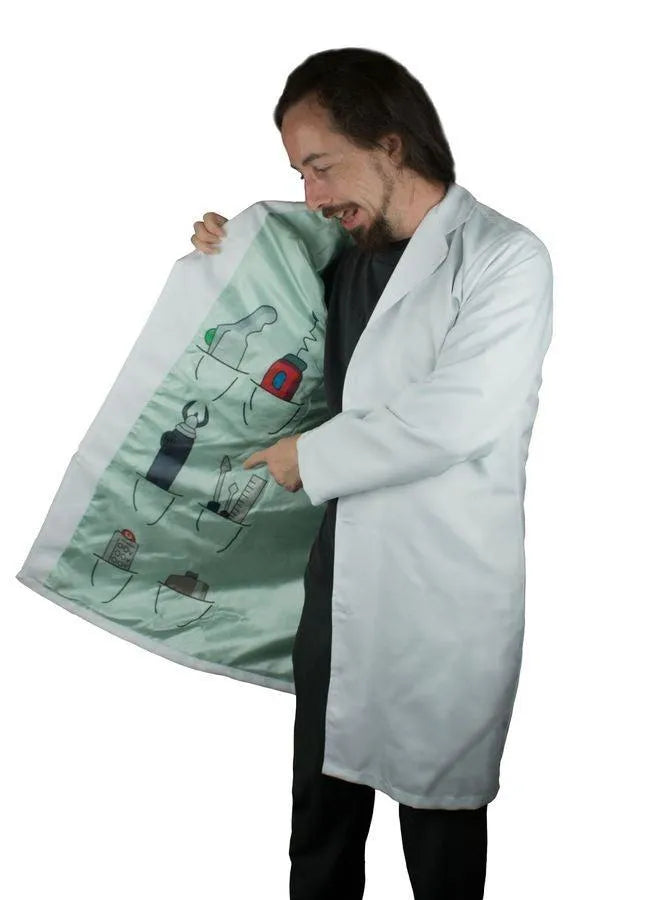 IKO1223 Rick & Morty - Rick Lab Coat Replica - Ikon Collectables - Titan Pop Culture