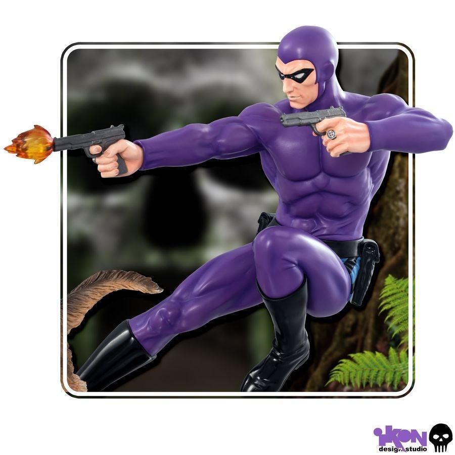 IKO1227 Phantom - Phantom and Devil Purple Suit Statue - Ikon Design Studio - Titan Pop Culture