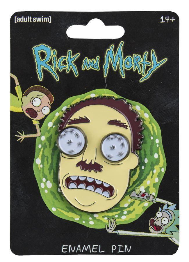 IKO1264 Rick and Morty - Ants-in-my-Eyes Johnson Spinning Enamel Pin - Ikon Collectables - Titan Pop Culture