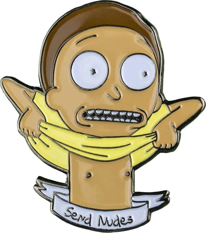 IKO1267 Rick & Morty - Send Nudes Enamel Pin - Ikon Collectables - Titan Pop Culture