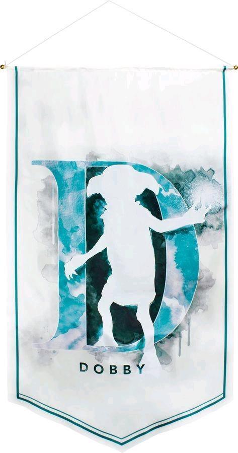 IKO1298 Harry Potter - Dobby Watercolour Satin Banner - Ikon Collectables - Titan Pop Culture