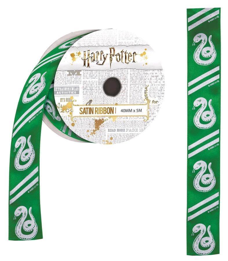 IKO1310 Harry Potter - Slytherin Satin Ribbon (5 metres) - Ikon Collectables - Titan Pop Culture