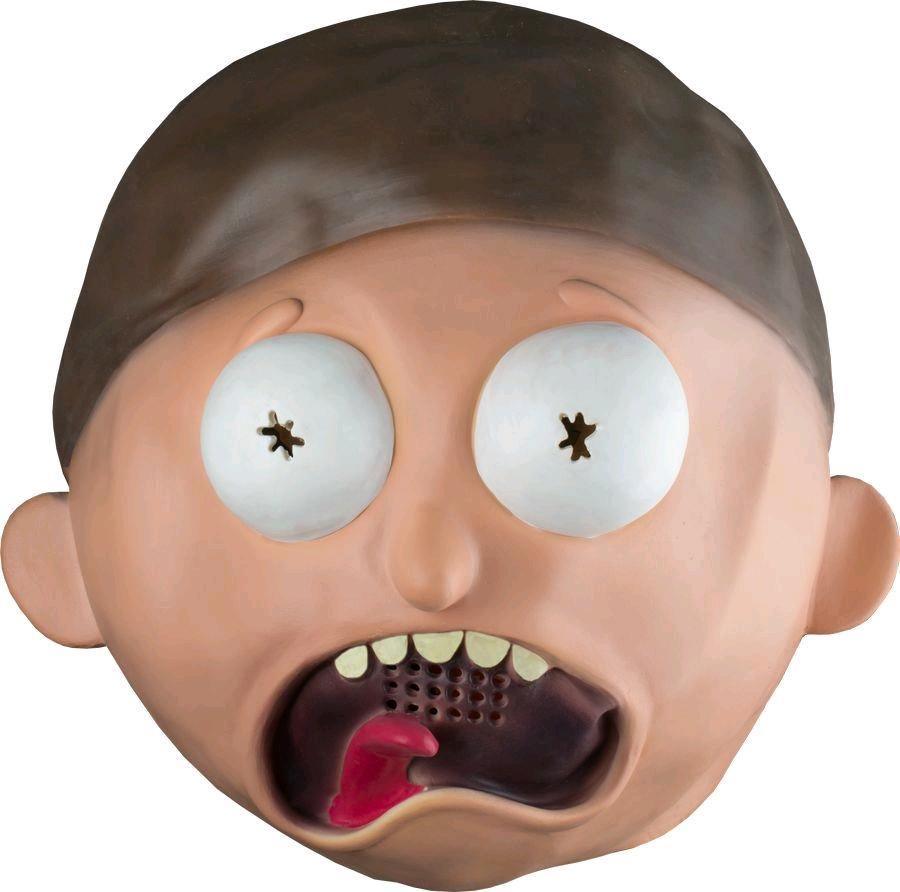 IKO1321 Rick & Morty - Morty Latex Mask - Ikon Collectables - Titan Pop Culture