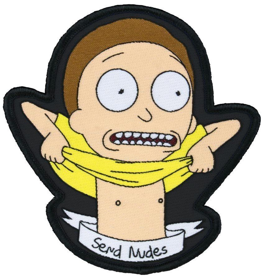 IKO1332 Rick & Morty - Send Nudes Patch - Ikon Collectables - Titan Pop Culture
