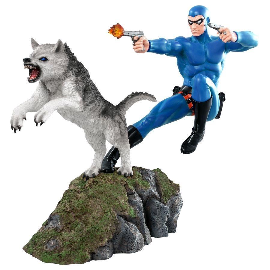 IKO1618 Phantom - Phantom and Devil Blue Suit Statue - Ikon Design Studio - Titan Pop Culture