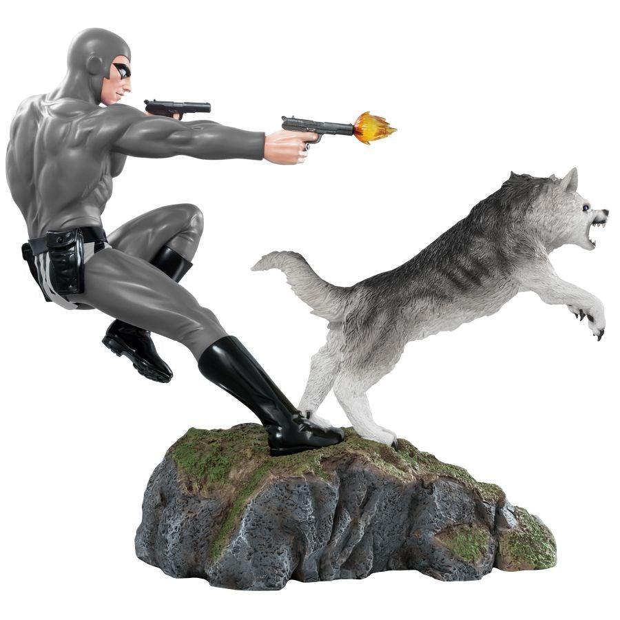 IKO1620 The Phantom - Phantom and Devil Grey Suit Statue - Ikon Design Studio - Titan Pop Culture