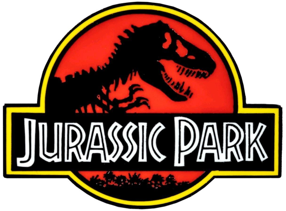 IKO1627 Jurassic Park - Jurassic Park Logo Enamel Pin - Ikon Collectables - Titan Pop Culture