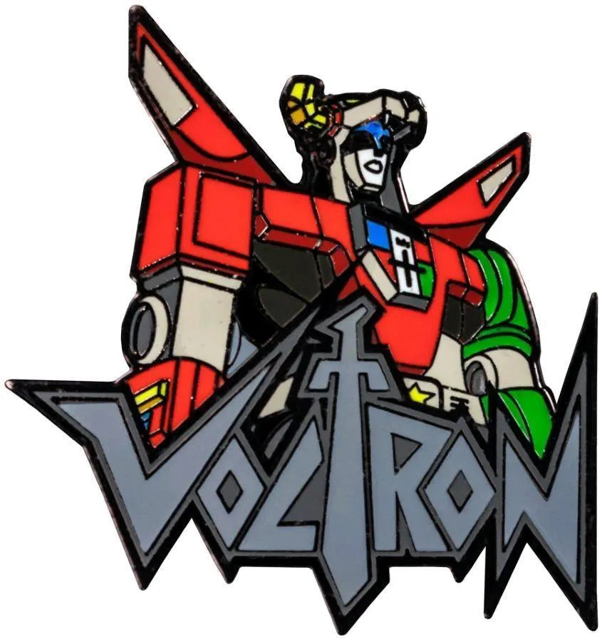 IKO1650 Voltron - Voltron Bust with Logo Enamel Pin - Ikon Collectables - Titan Pop Culture