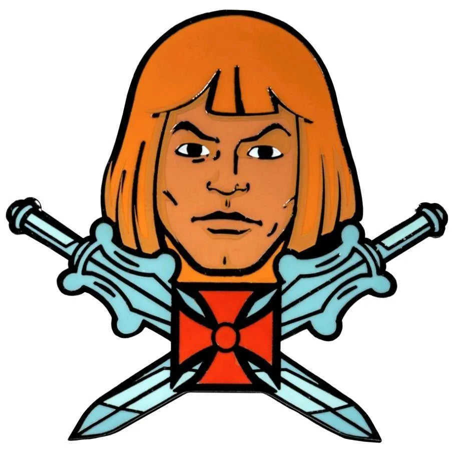 IKO1658 Masters of the Universe - He-Man Enamel Pin - Ikon Collectables - Titan Pop Culture