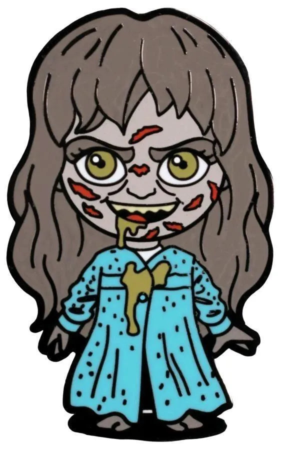 IKO1713 Exorcist - Regan Chibi Enamel Pins - Ikon Collectables - Titan Pop Culture