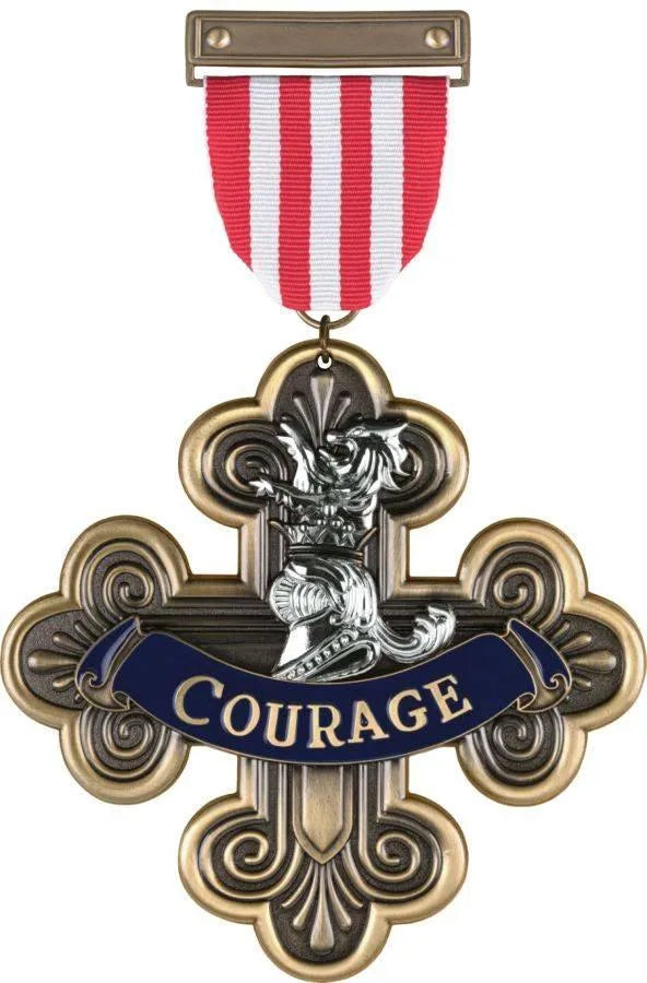 IKO1739 Wizard of Oz - Courage Medal Limited Edition Replica - Ikon Design Studio - Titan Pop Culture