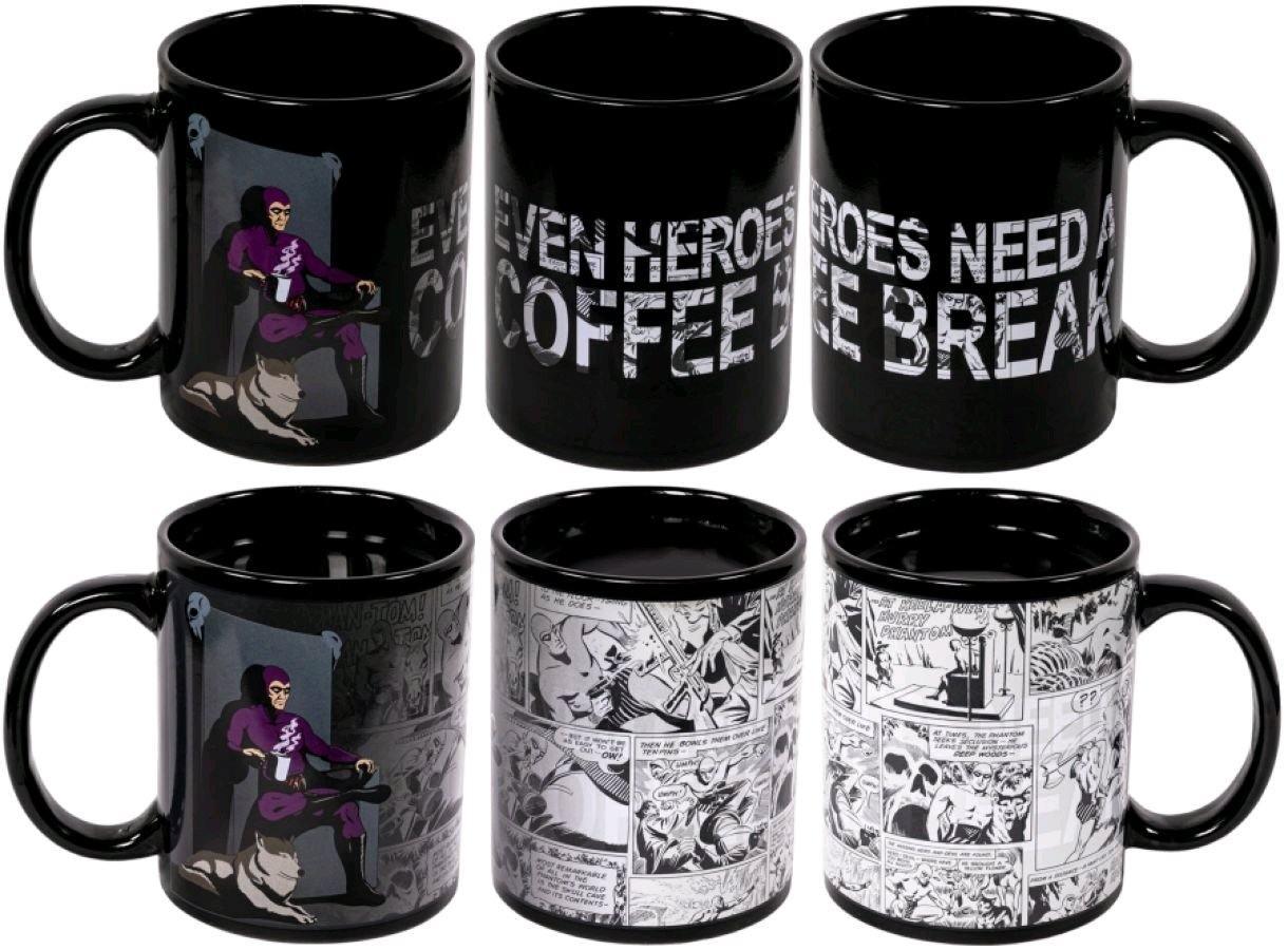 IKO1780 The Phantom - Coffee Break Heat Change Mug - Licensing Essentials - Titan Pop Culture