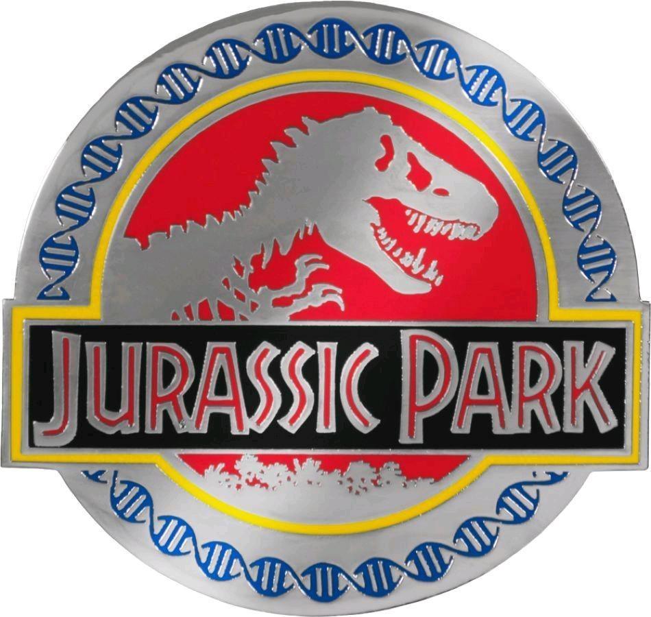 IKO1805 Jurassic Park - Double-Sided Logo Challenge Coin - Ikon Collectables - Titan Pop Culture