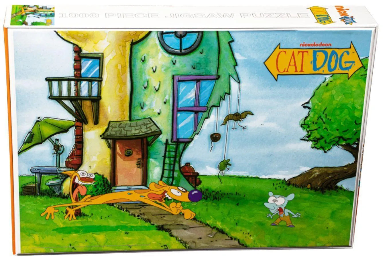 IKO1809 Catdog - Yard 1000 piece Jigsaw Puzzle - Ikon Collectables - Titan Pop Culture