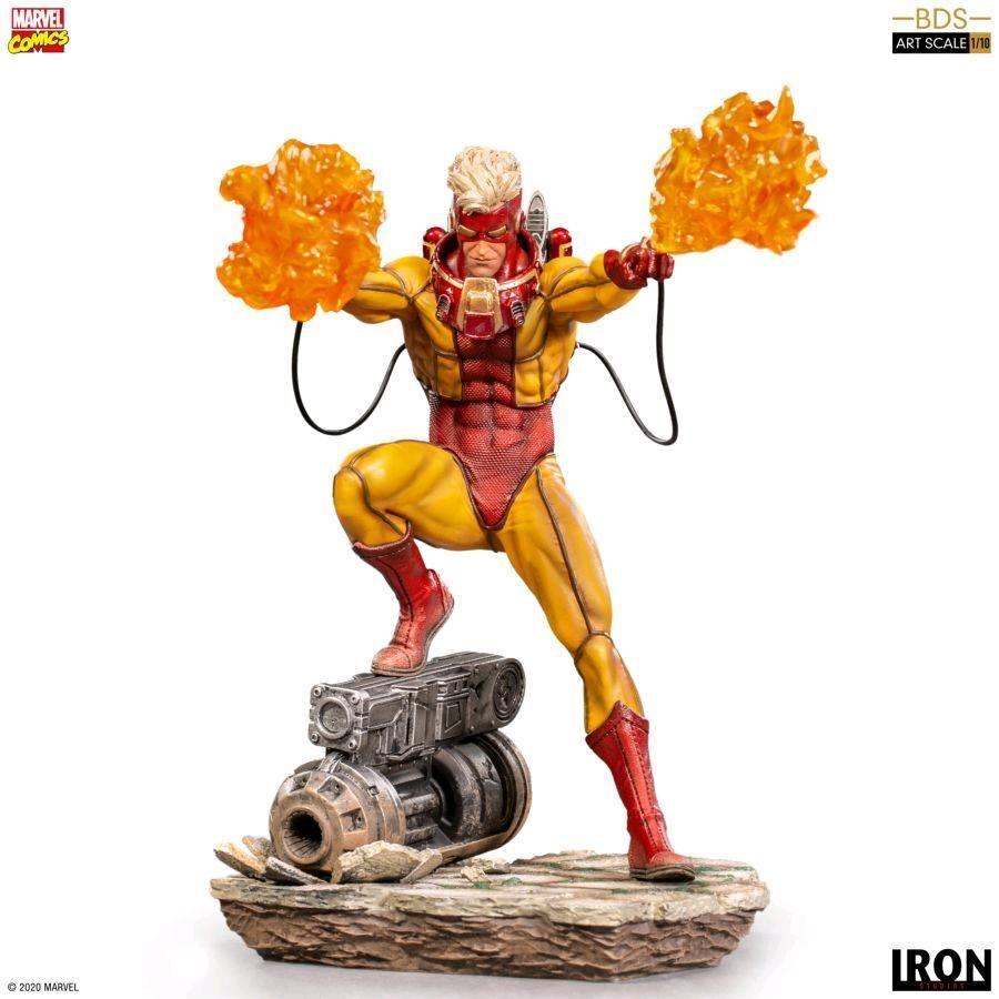 IRO15913 X-Men - Pyro 1:10 Scale Statue - Iron Studios - Titan Pop Culture