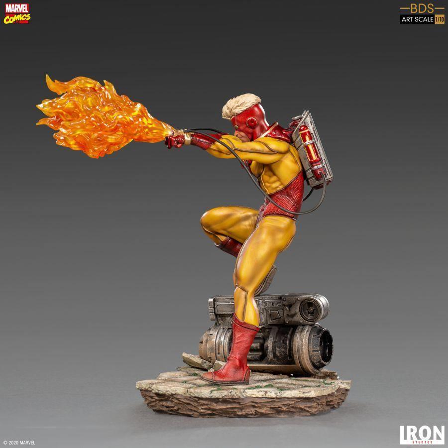 IRO15913 X-Men - Pyro 1:10 Scale Statue - Iron Studios - Titan Pop Culture