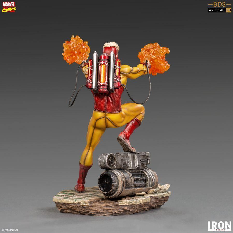 IRO15913 X-Men - Pyro 1:10 Scale Statue - Iron Studios - Titan Pop Culture