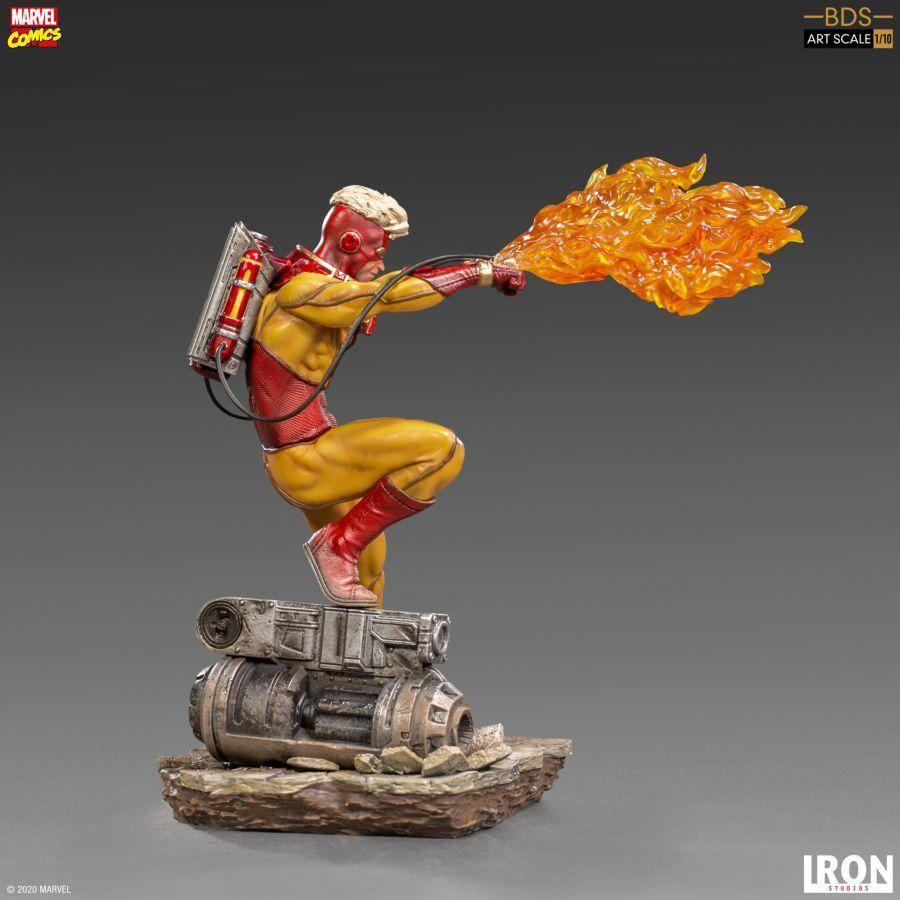 IRO15913 X-Men - Pyro 1:10 Scale Statue - Iron Studios - Titan Pop Culture