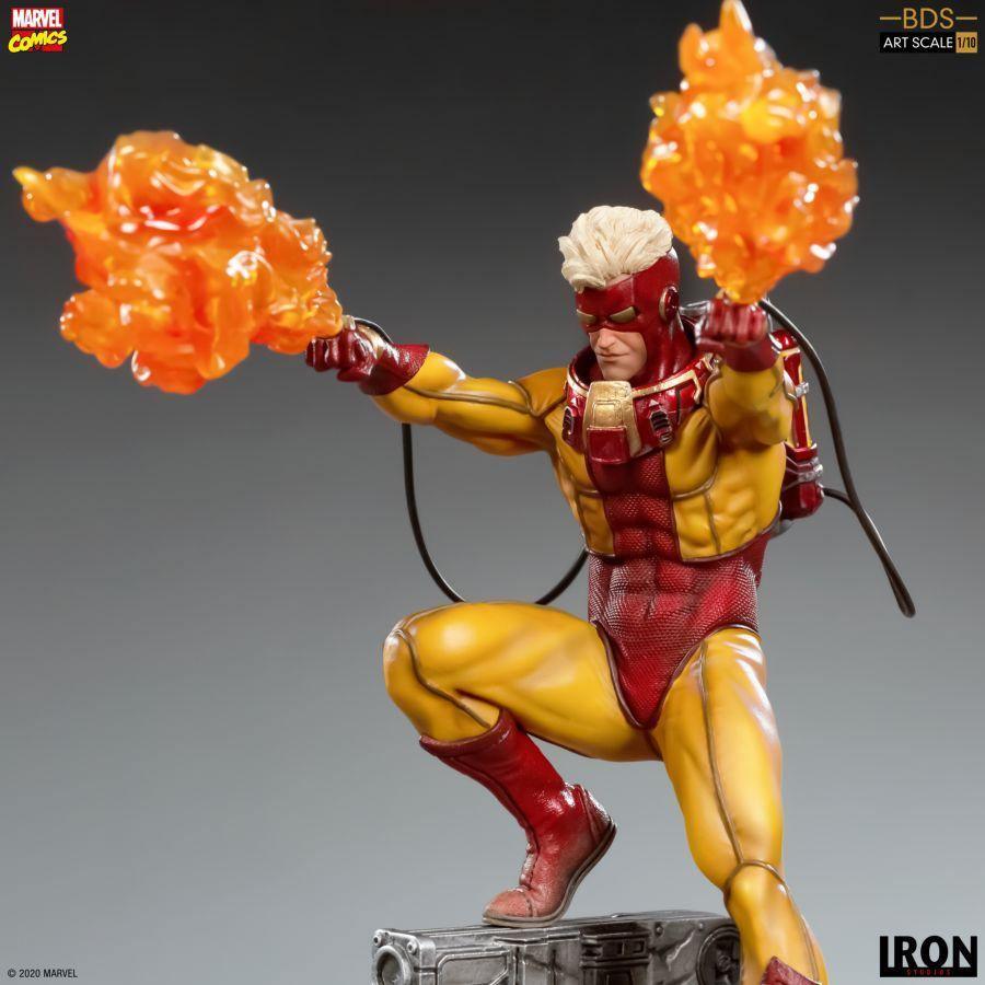 IRO15913 X-Men - Pyro 1:10 Scale Statue - Iron Studios - Titan Pop Culture