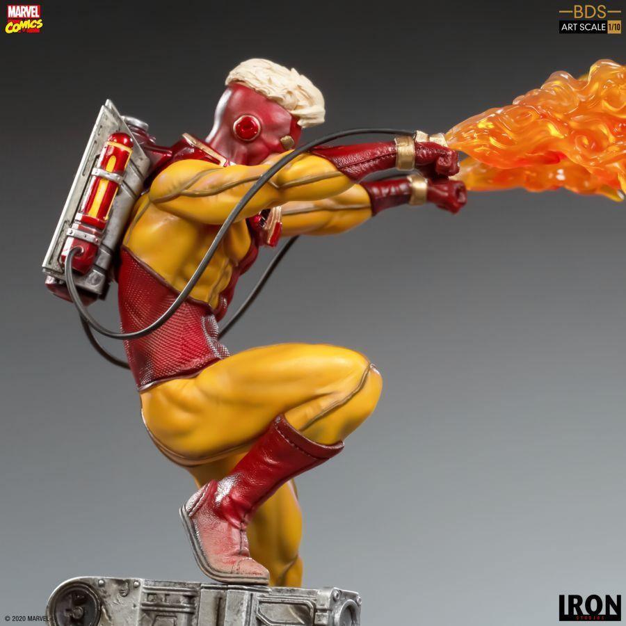 IRO15913 X-Men - Pyro 1:10 Scale Statue - Iron Studios - Titan Pop Culture