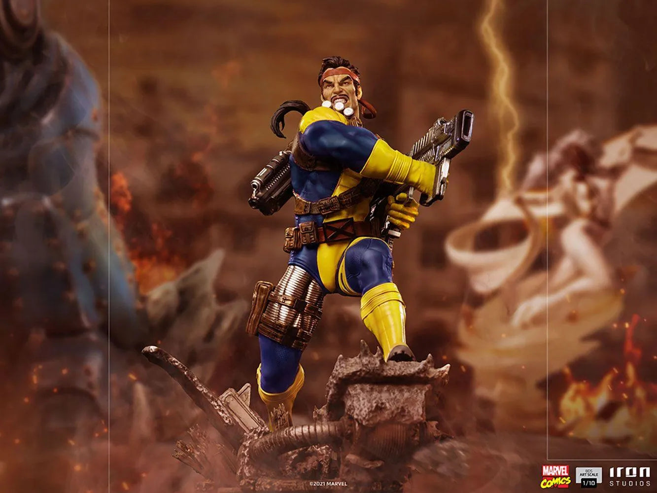 IRO27672 Marvel Comics - Forge 1:10 Scale Statue - Iron Studios - Titan Pop Culture