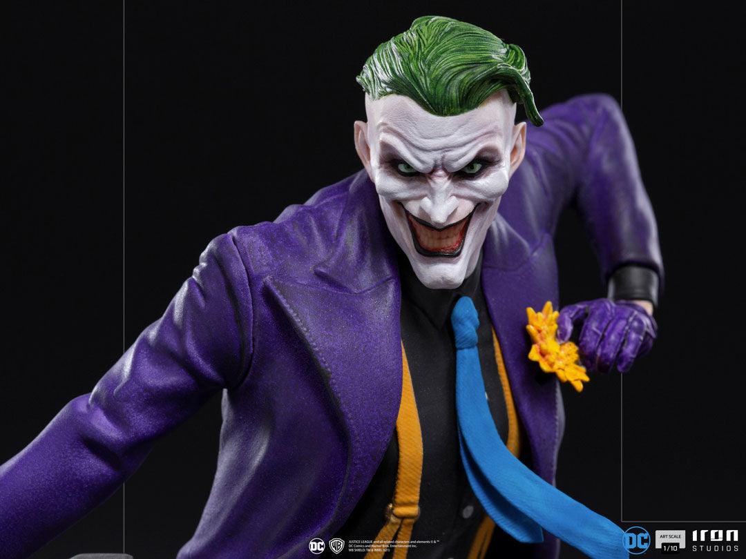 IRO27719 DC Comics - Joker 1:10 Scale Statue - Iron Studios - Titan Pop Culture