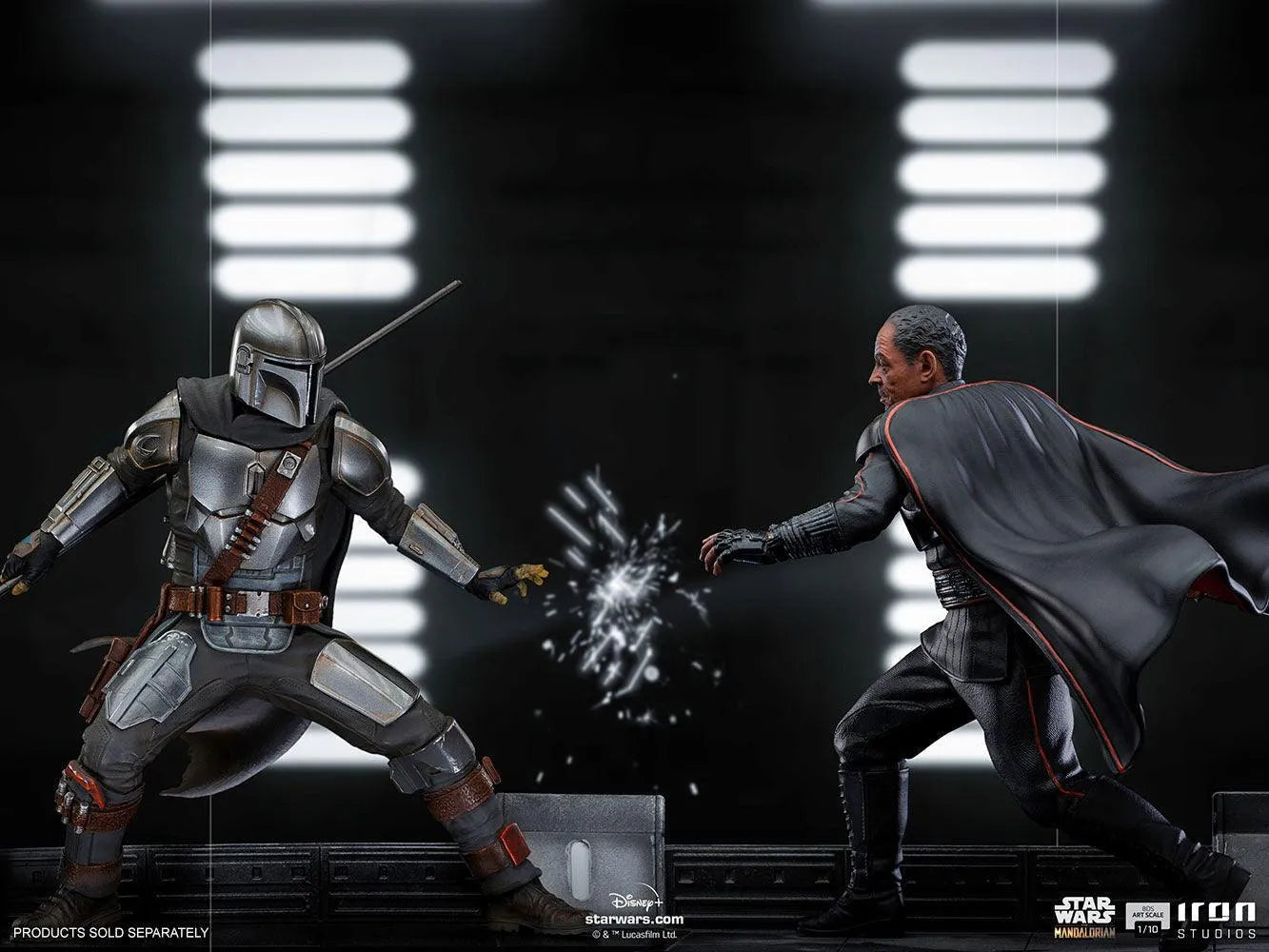 IRO27993 Star Wars: The Mandalorian - Moff Gideon 1:10 Scale Statue - Iron Studios - Titan Pop Culture