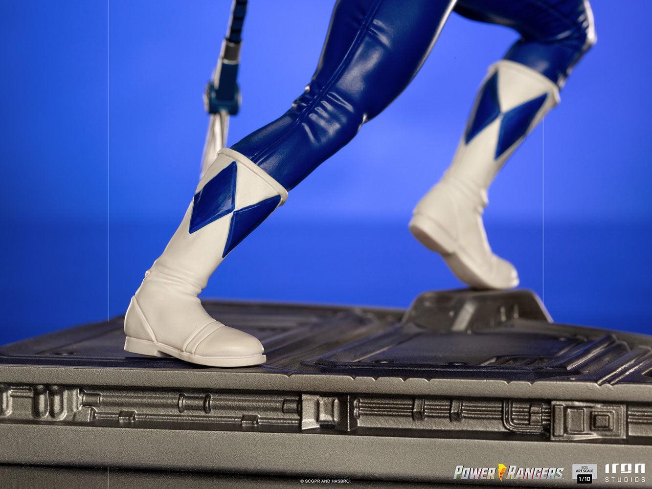 IRO28167 Power Rangers - Blue Ranger 1:10 Scale Statue - Iron Studios - Titan Pop Culture