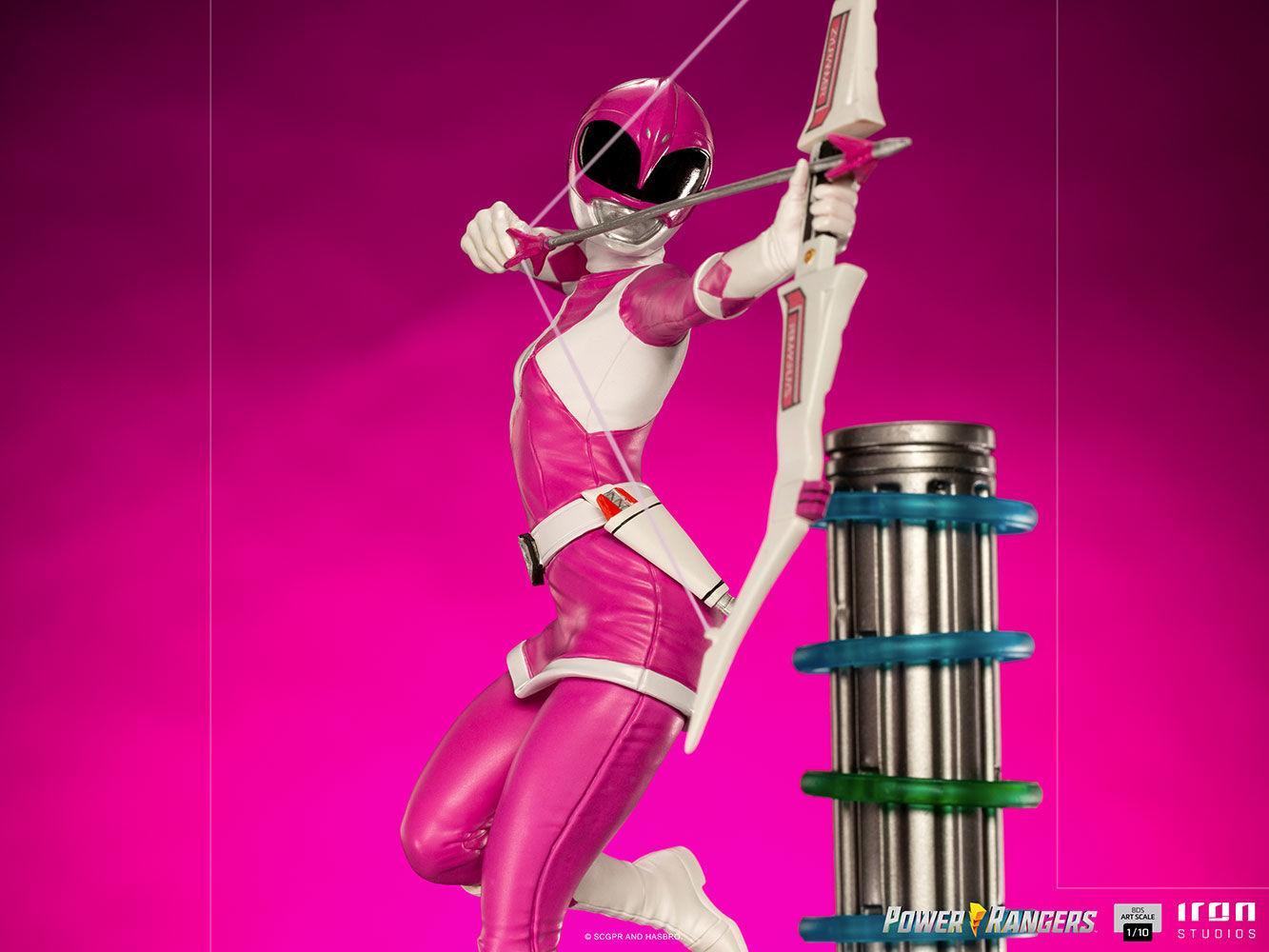 IRO28174 Power Rangers - Pink Ranger 1:10 Scale Statue - Iron Studios - Titan Pop Culture