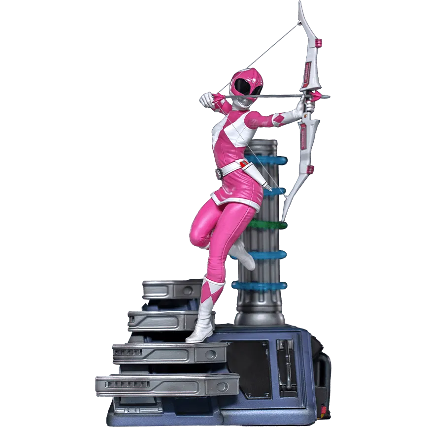 IRO28174 Power Rangers - Pink Ranger 1:10 Scale Statue - Iron Studios - Titan Pop Culture