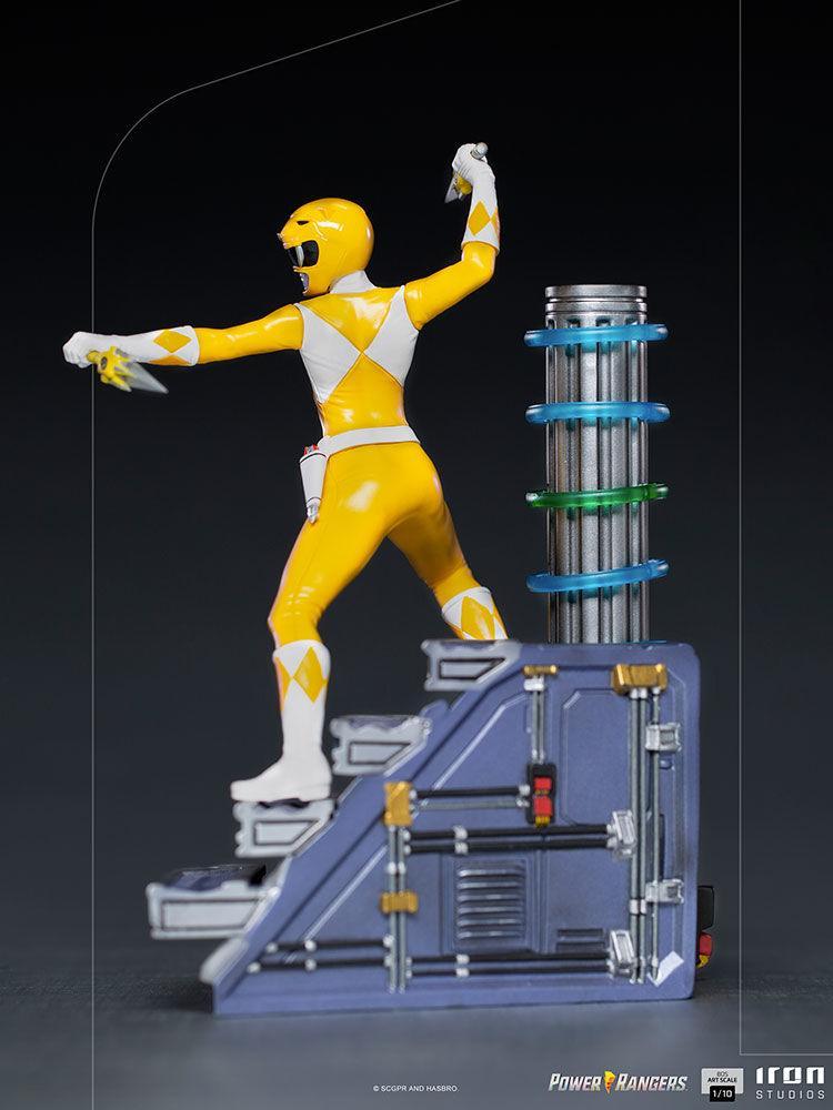 IRO28181 Power Rangers - Yellow Ranger 1:10 Scale Statue - Iron Studios - Titan Pop Culture