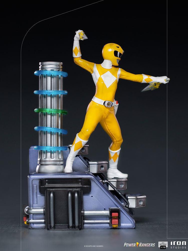 IRO28181 Power Rangers - Yellow Ranger 1:10 Scale Statue - Iron Studios - Titan Pop Culture