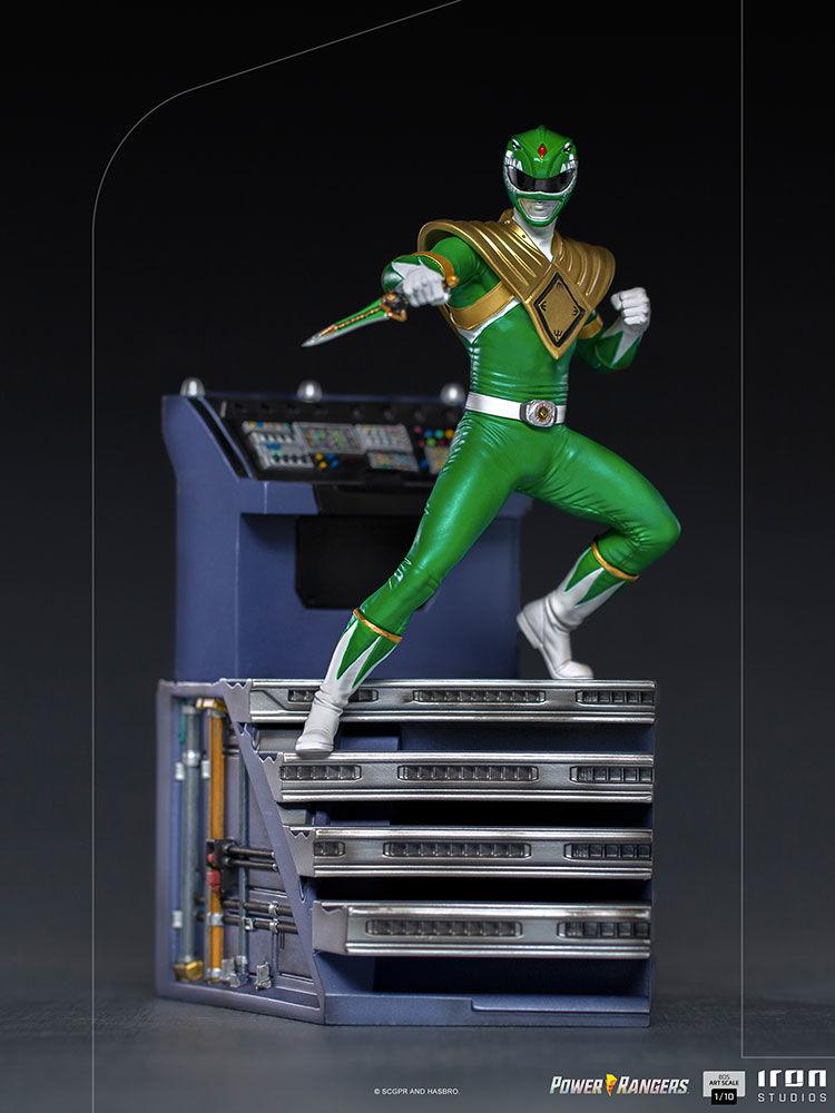 IRO28198 Power Rangers - Green Ranger 1:10 Scale Statue - Iron Studios - Titan Pop Culture