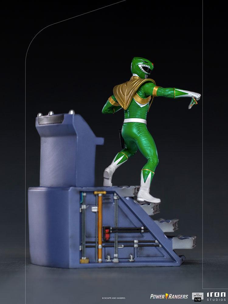 IRO28198 Power Rangers - Green Ranger 1:10 Scale Statue - Iron Studios - Titan Pop Culture