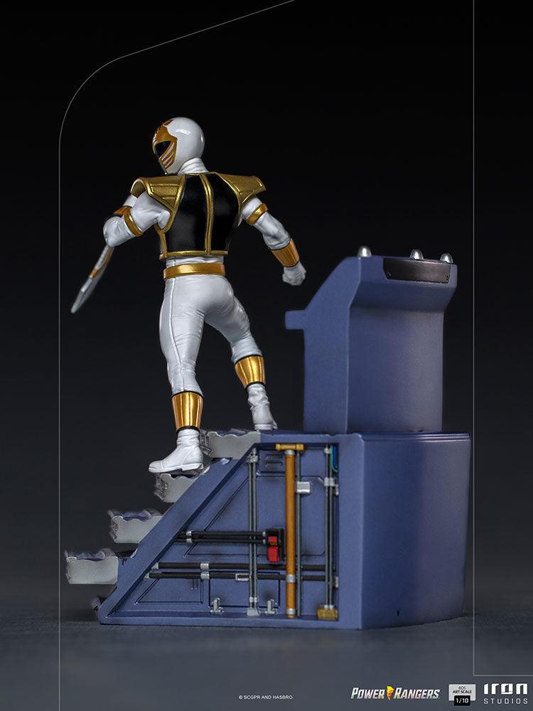 IRO28204 Power Rangers - White Ranger 1:10 Scale Statue - Iron Studios - Titan Pop Culture