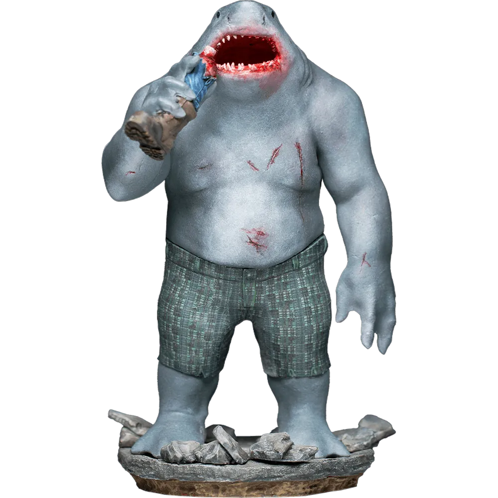 IRO28372 The Suicide Squad - King Shark 1:10 Scale Statue - Iron Studios - Titan Pop Culture