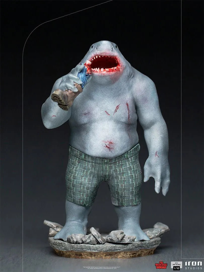 IRO28372 The Suicide Squad - King Shark 1:10 Scale Statue - Iron Studios - Titan Pop Culture