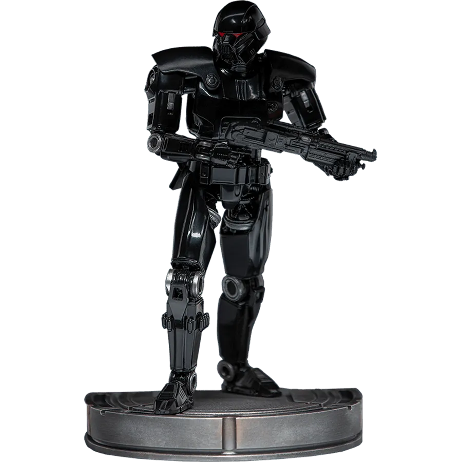 IRO28389 Star Wars: The Mandalorian - Dark Trooper 1:10 Scale Statue - Iron Studios - Titan Pop Culture