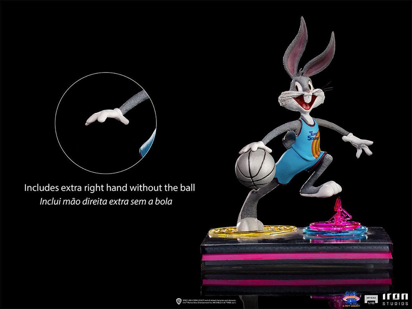 IRO28471 Space Jam 2: A New Legacy - Bugs Bunny 1:10 Scale Statue - Iron Studios - Titan Pop Culture