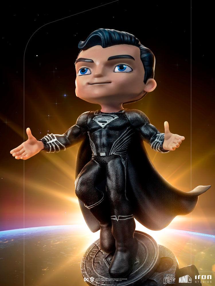 Zack Snyder's Justice League (2021) - Superman Black Suit Minico  Iron Studios Titan Pop Culture