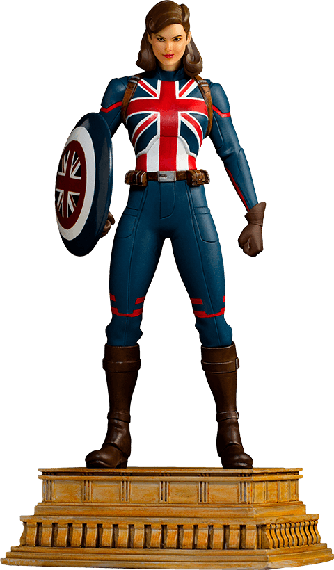 IRO28815 What If - Captain Carter 1:10 Scale Statue - Iron Studios - Titan Pop Culture