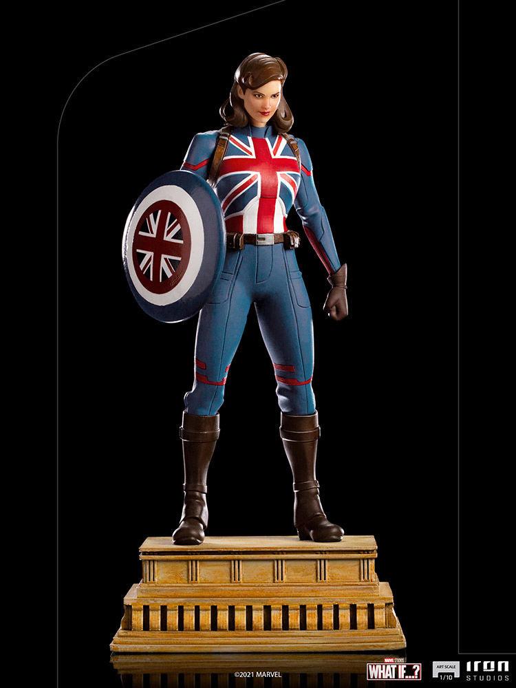 IRO28815 What If - Captain Carter 1:10 Scale Statue - Iron Studios - Titan Pop Culture