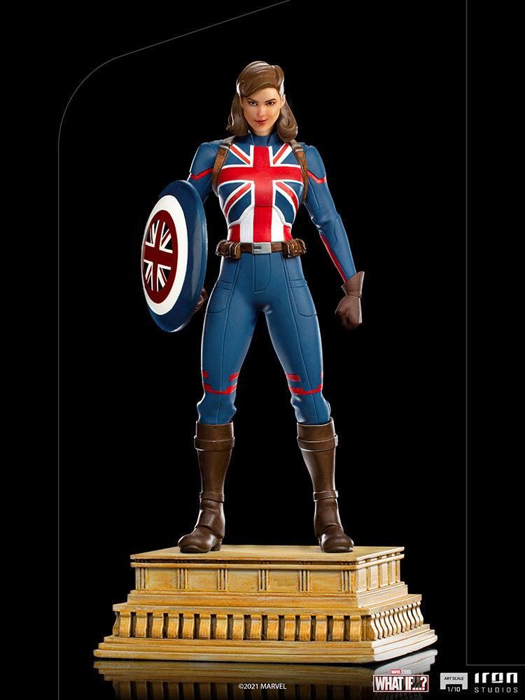 IRO28815 What If - Captain Carter 1:10 Scale Statue - Iron Studios - Titan Pop Culture