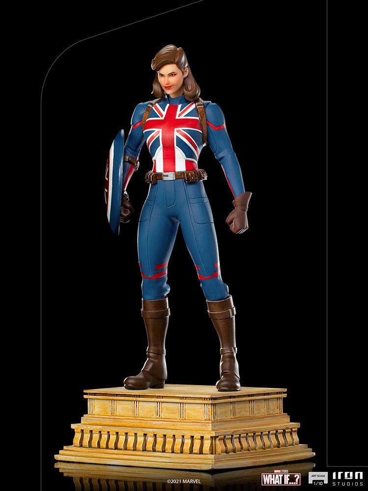 IRO28815 What If - Captain Carter 1:10 Scale Statue - Iron Studios - Titan Pop Culture