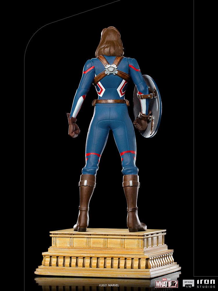 IRO28815 What If - Captain Carter 1:10 Scale Statue - Iron Studios - Titan Pop Culture