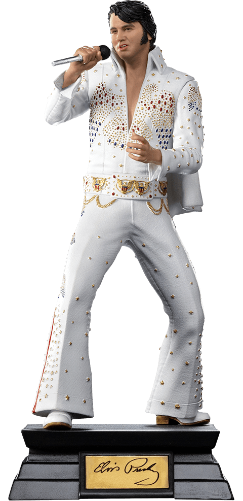 IRO28853 Elvis Presley - 1973 Aloha Eagle 1:10 Scale Statue - Iron Studios - Titan Pop Culture