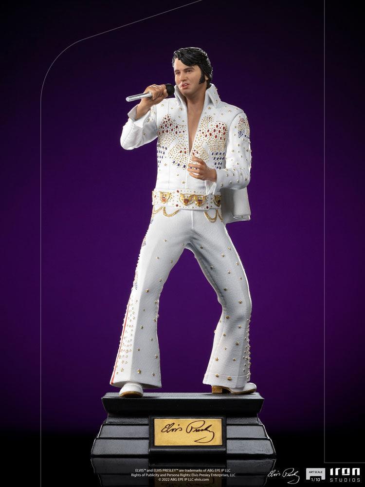 IRO28853 Elvis Presley - 1973 Aloha Eagle 1:10 Scale Statue - Iron Studios - Titan Pop Culture